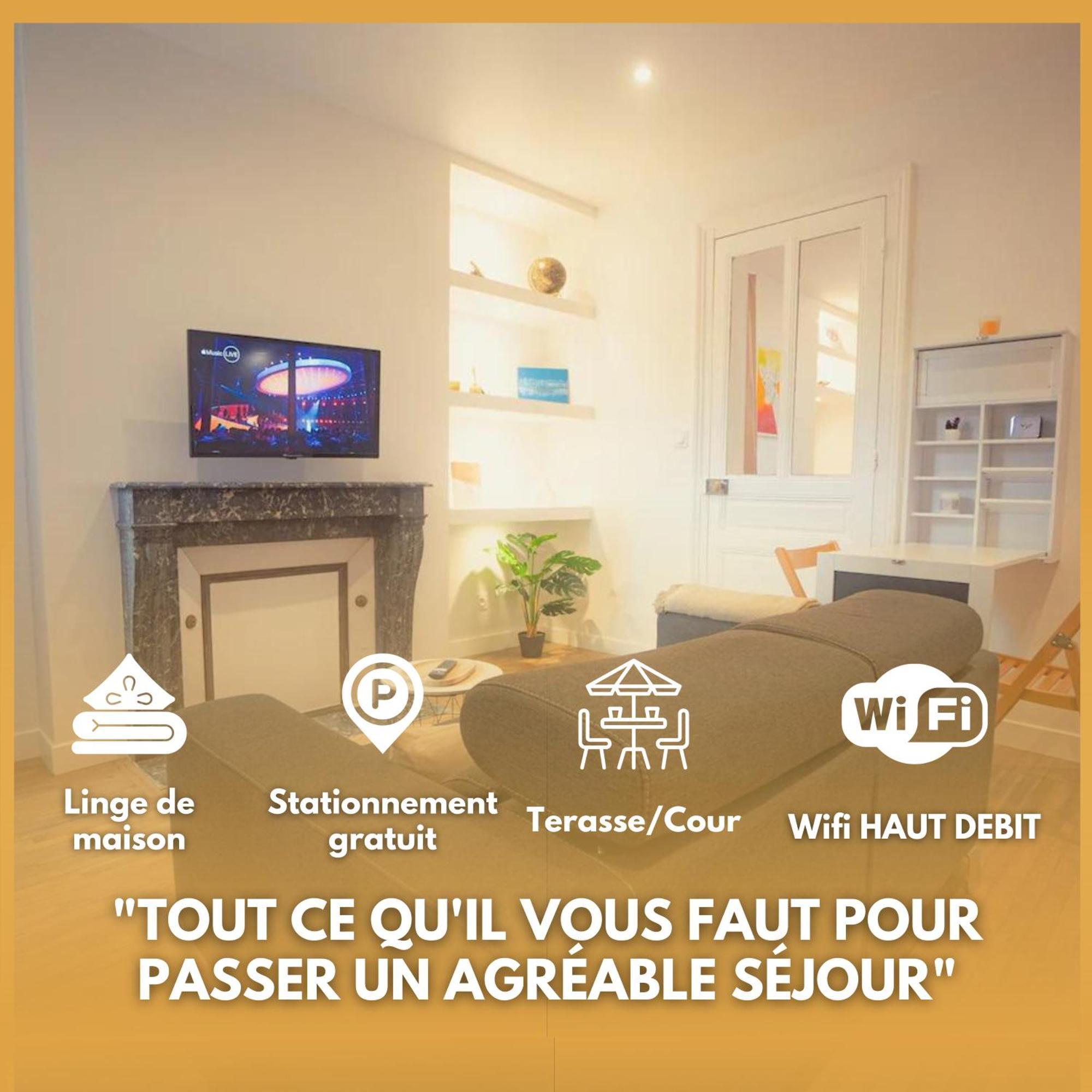 Appartement Cozy Avec Stationnement Gratuit Saint-André-les-Vergers Buitenkant foto